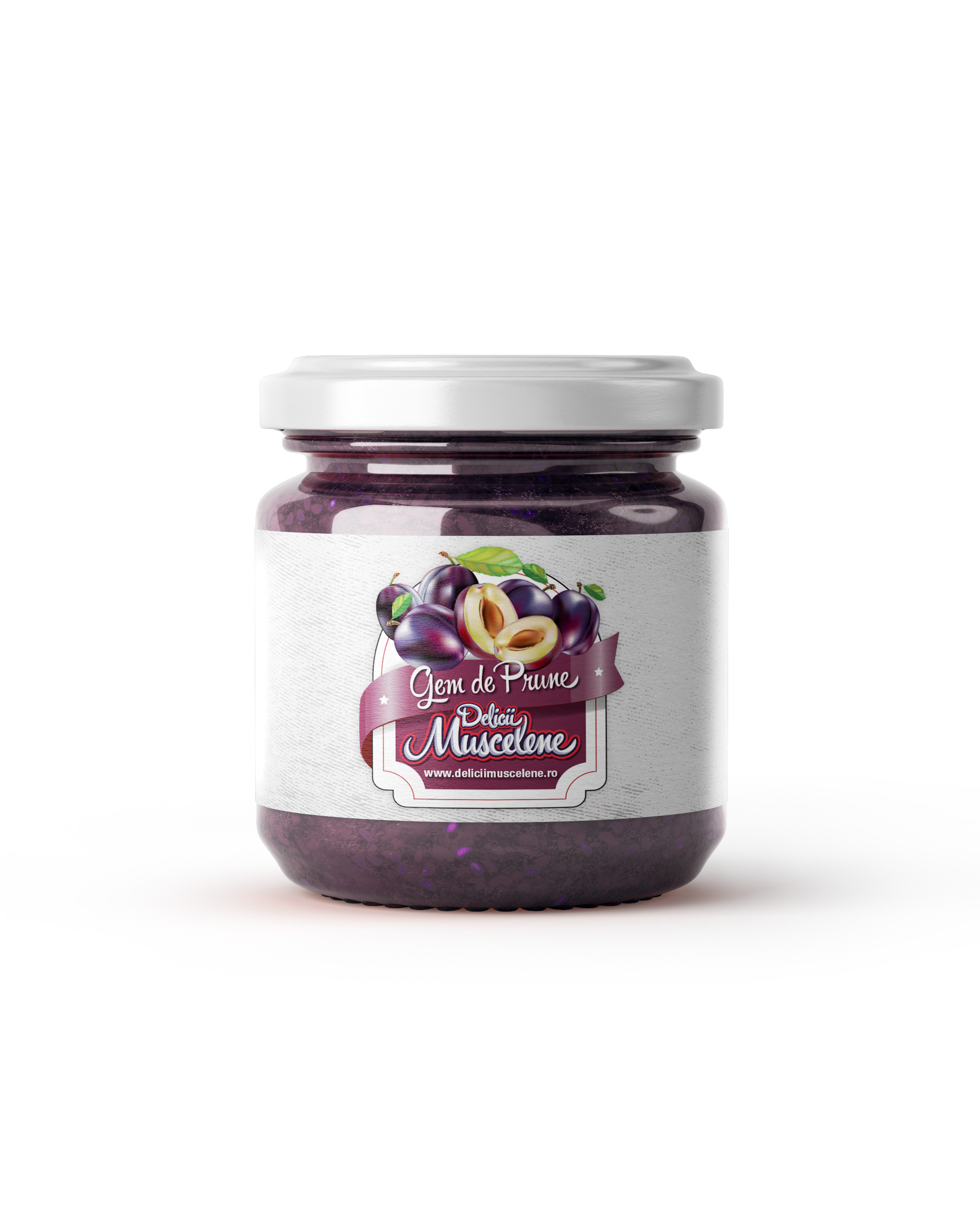 Gem de prune, borcan 200 g