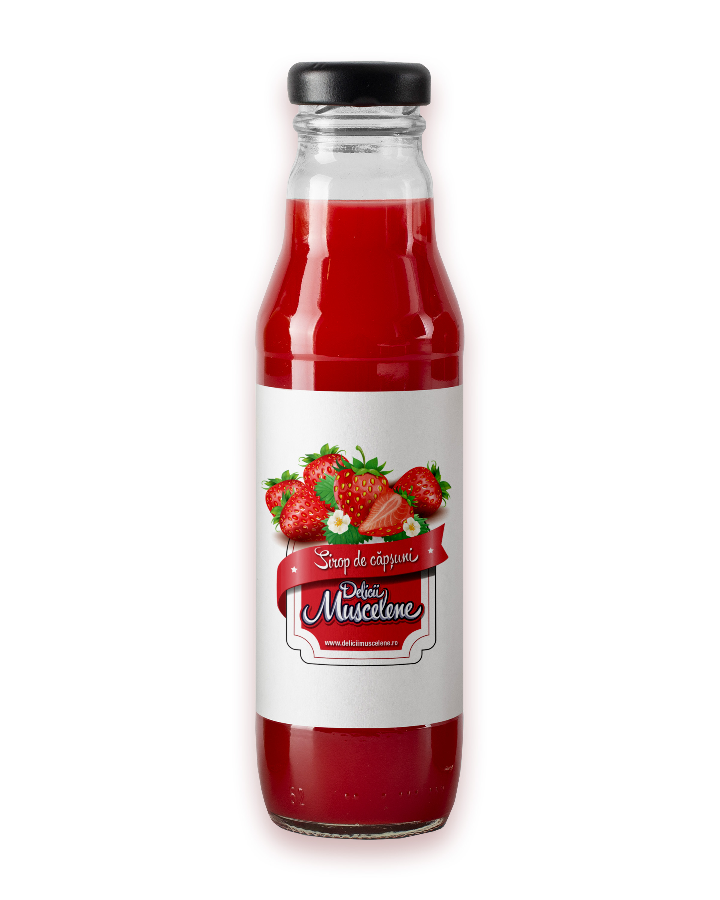 Sirop de căpșuni, 250 ml
