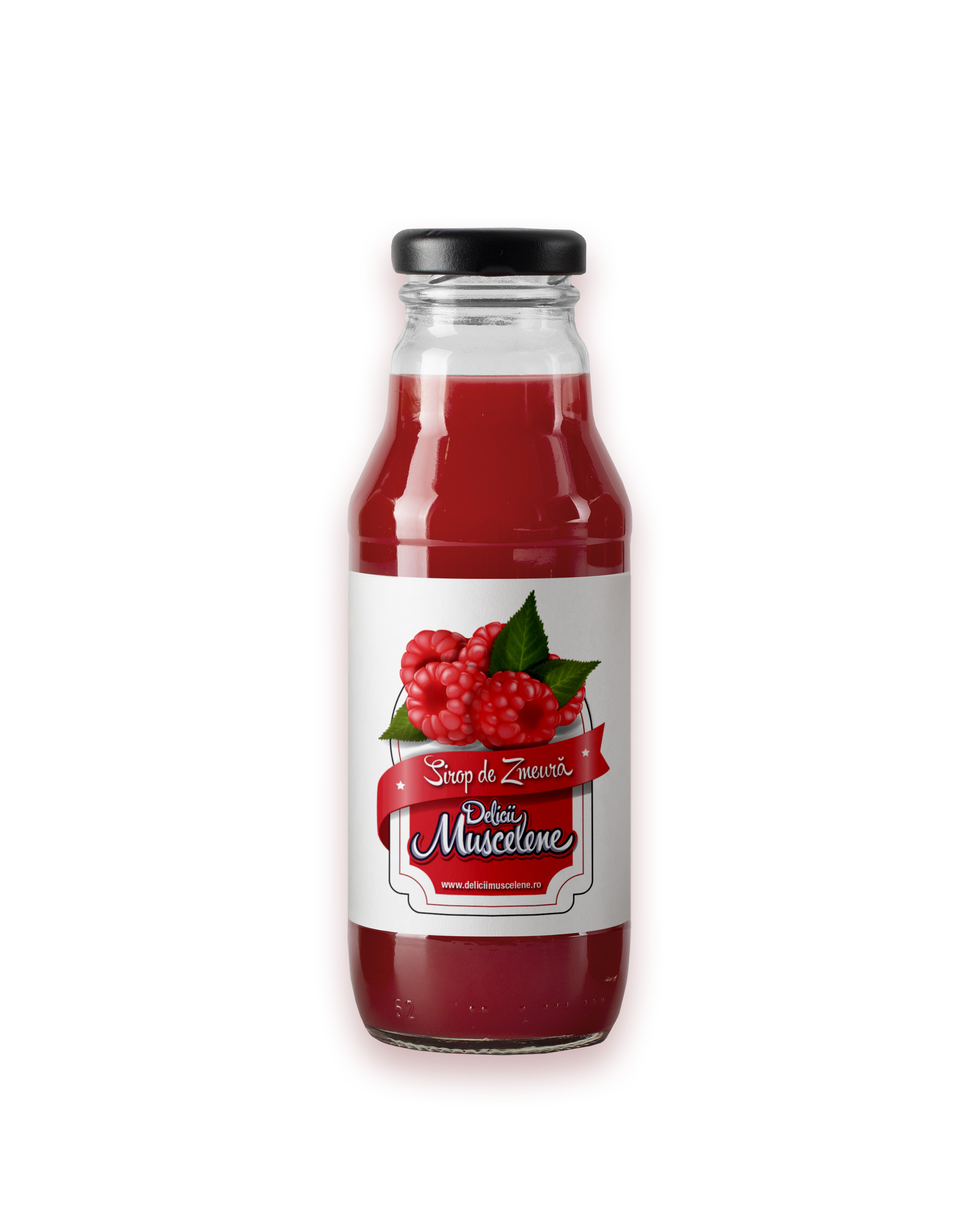Sirop de zmeură, borcan 250 ml