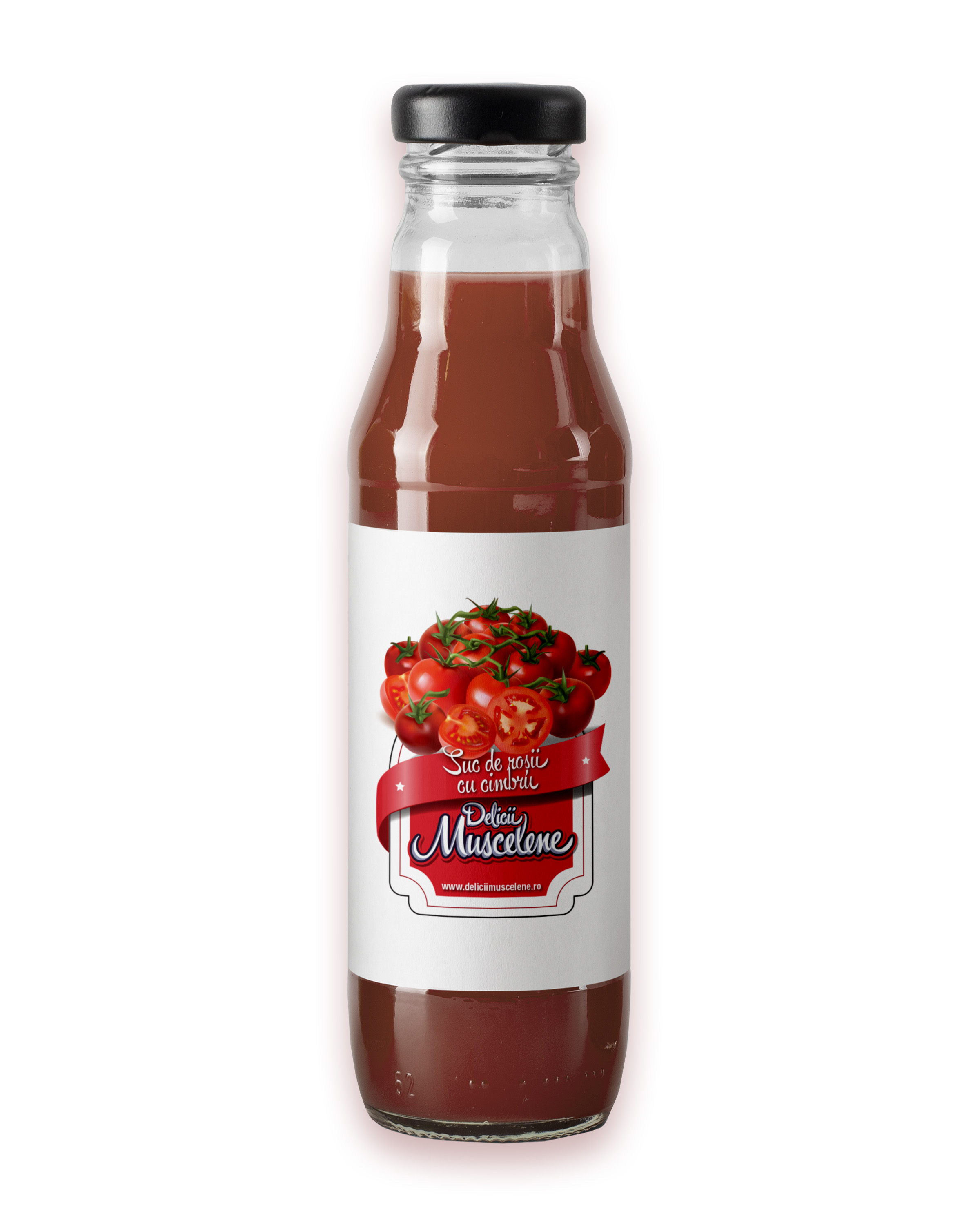 Suc de roșii cu cimbru, borcan 450 ml
